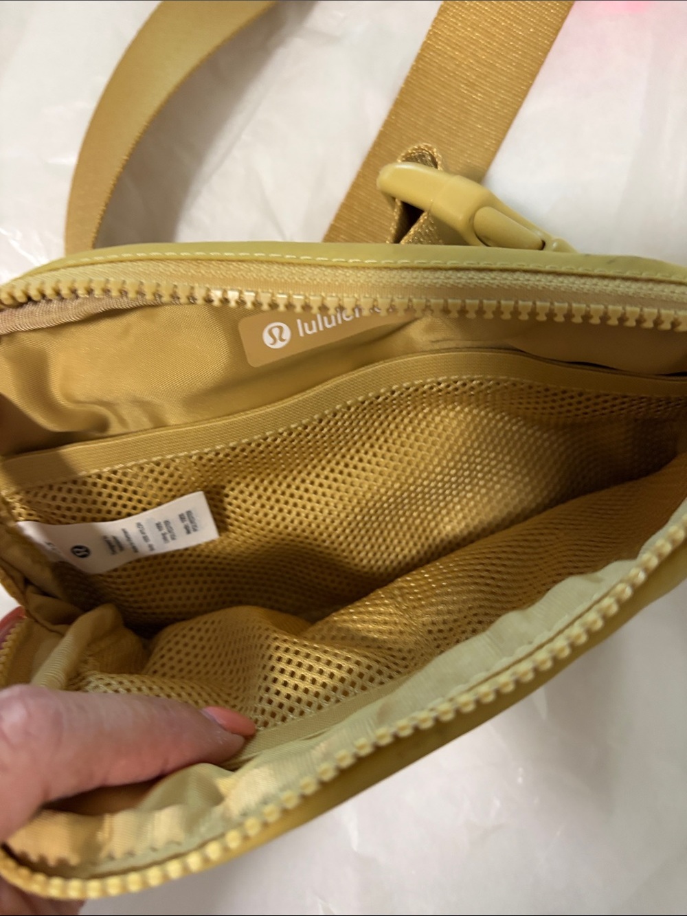 lululemon Mustard Belt bag - Picture 2 of 4